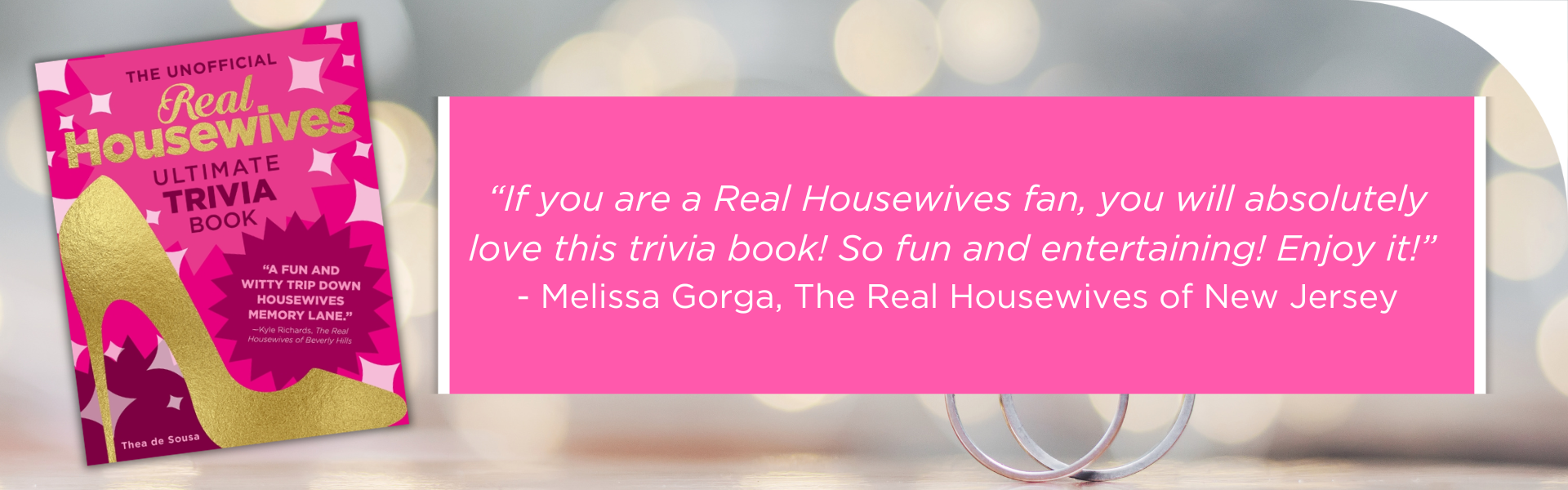 banner for the housewives trivia book.