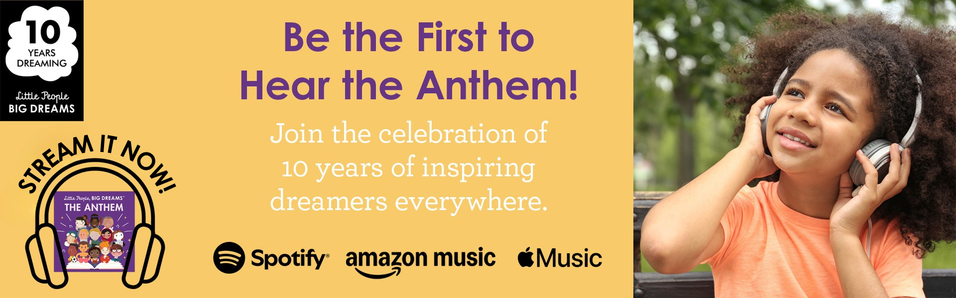 Little People, BIG DREAMS: Anthem - post-release 1