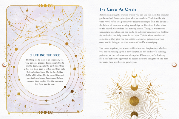 Stellar Visions Oracle Cards: 53-Card Deck and Guidebook