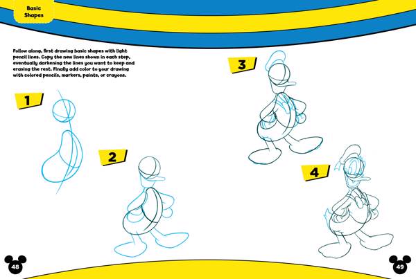 Learn to Draw Disney Mickey & Friends