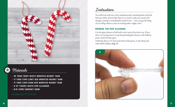 Crochet Your Own Holly Jolly Garland